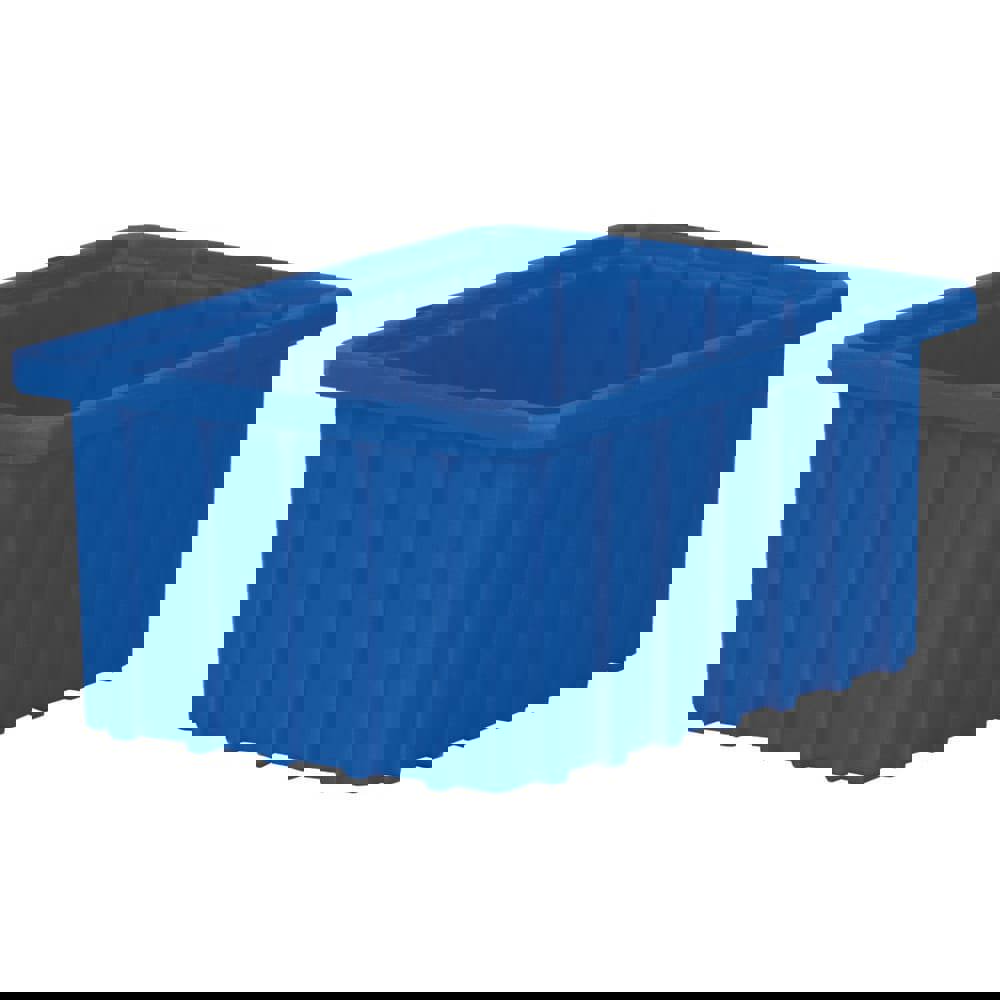 Polypropylene Dividable Storage Tote: 25 lb Capacity